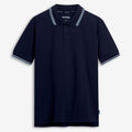 Polo Shirts_MAN_BERTH_Polo_Blue Marine - Commercial 1