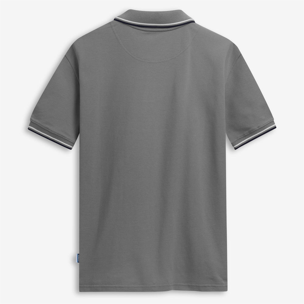 Polo da Vela Uomo Grigia in Cotone Confortevole 02