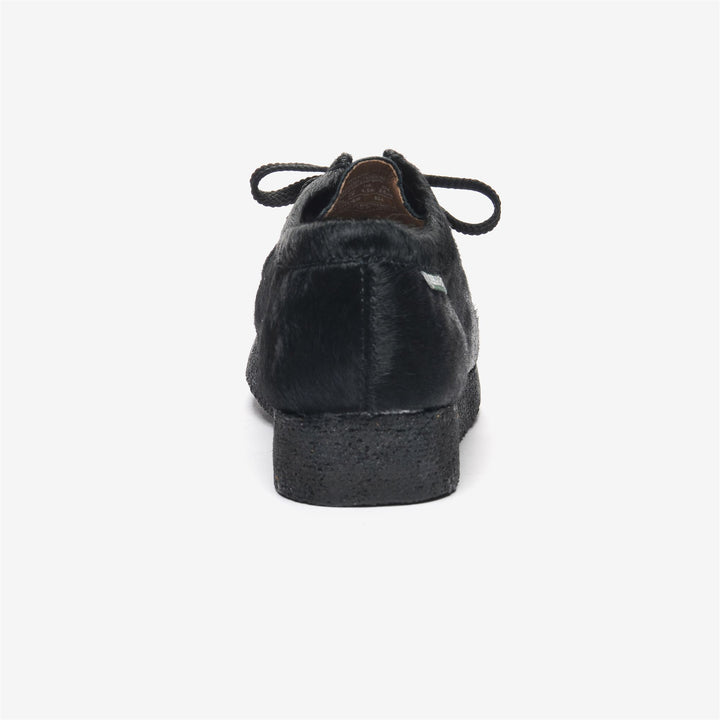 Schwarze Damen Low Cut Leder Mokassins für die Freizeit 5