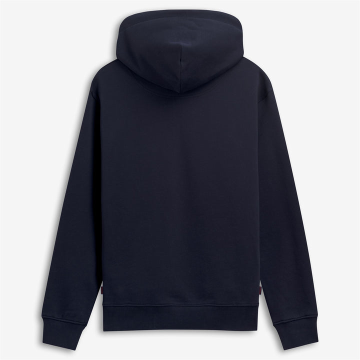 Marine Blue Unisex Yachting Fleece Hoodie Jumper 2