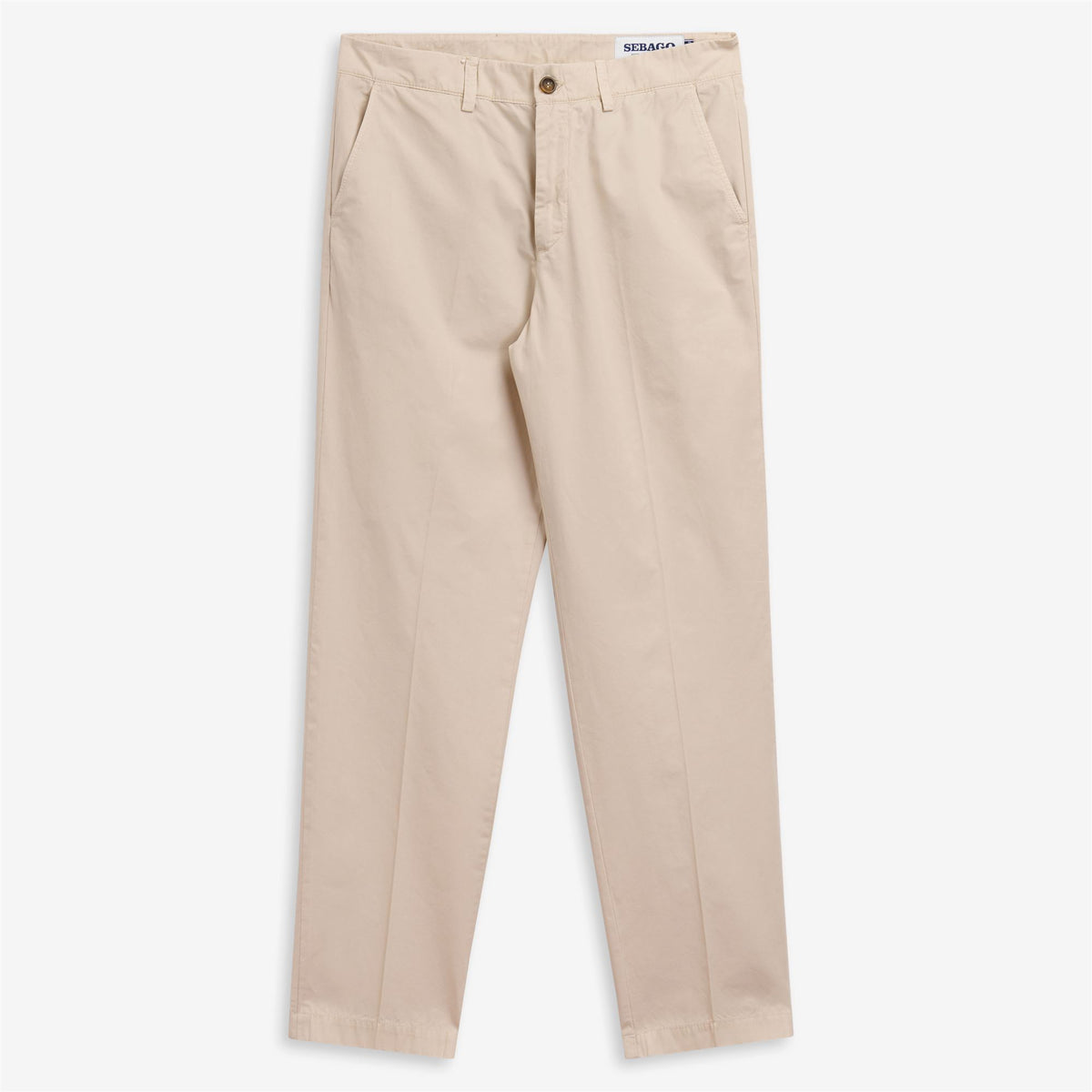 Beige Men's Parachute Canvas Chino Pant
