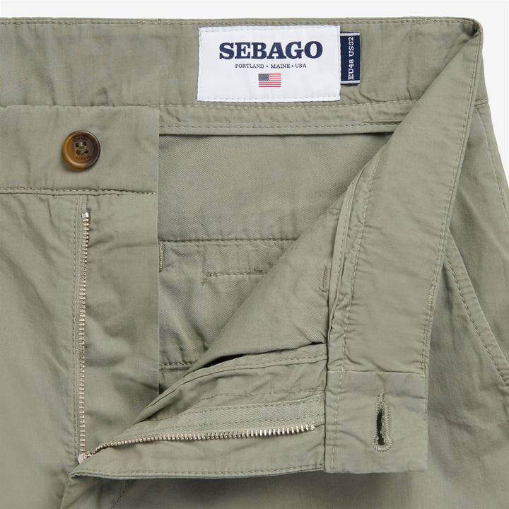 SASANOA - Hose - Chino - Mann - Green Lichen 3
