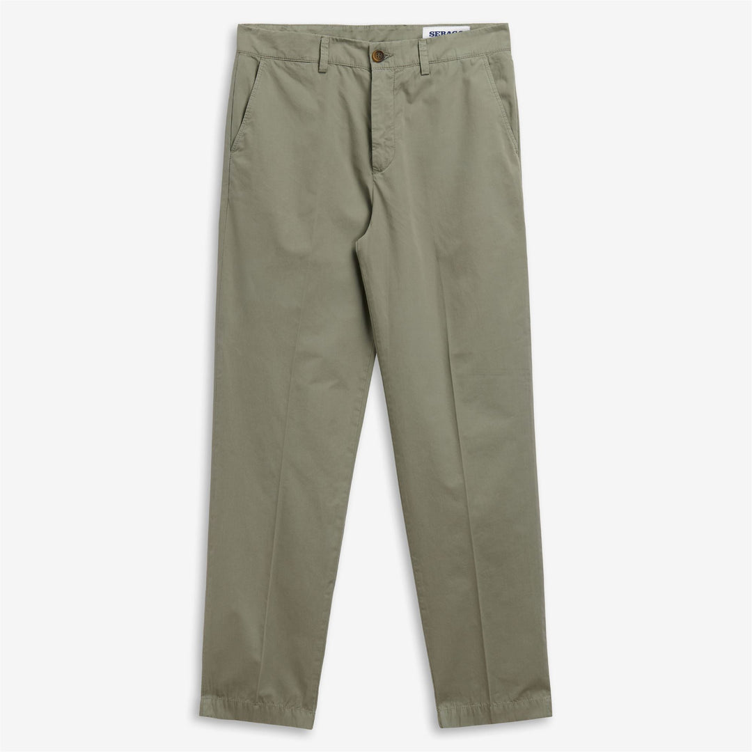 SASANOA - Pants - Chino - Man - Green Lichen 01