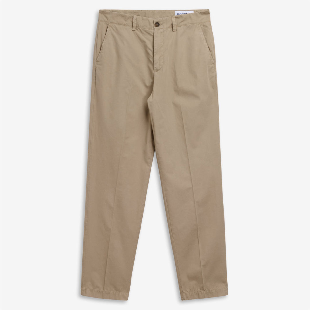 Beige Herren-Chino-Hose für die Freizeit 01