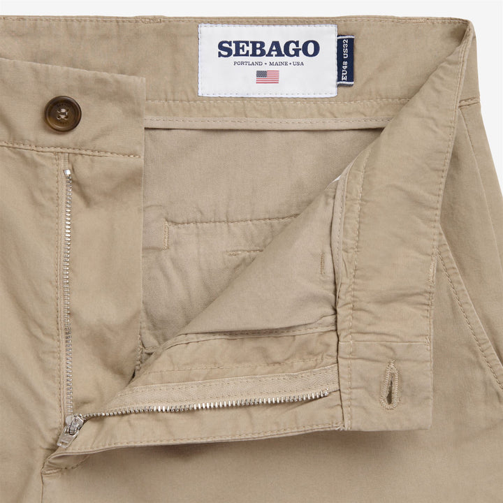 Beige men's Chino Pants for Leisure 3