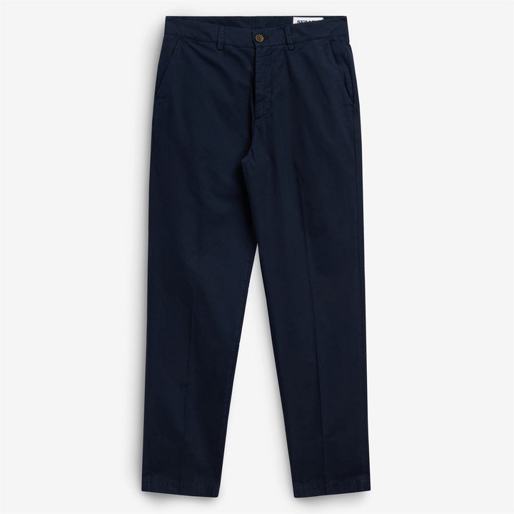 Dark blue Men's Chino Pants for Leisure with Cotton Fabric 1