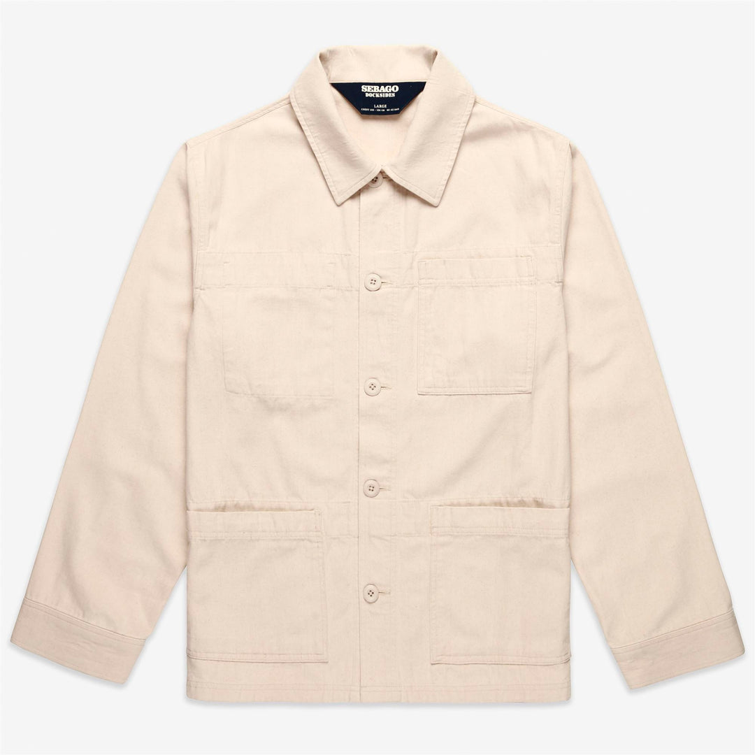 Giacca Media Unisex da Yachting Beige Gialla con Stile Classico Outdoor 01