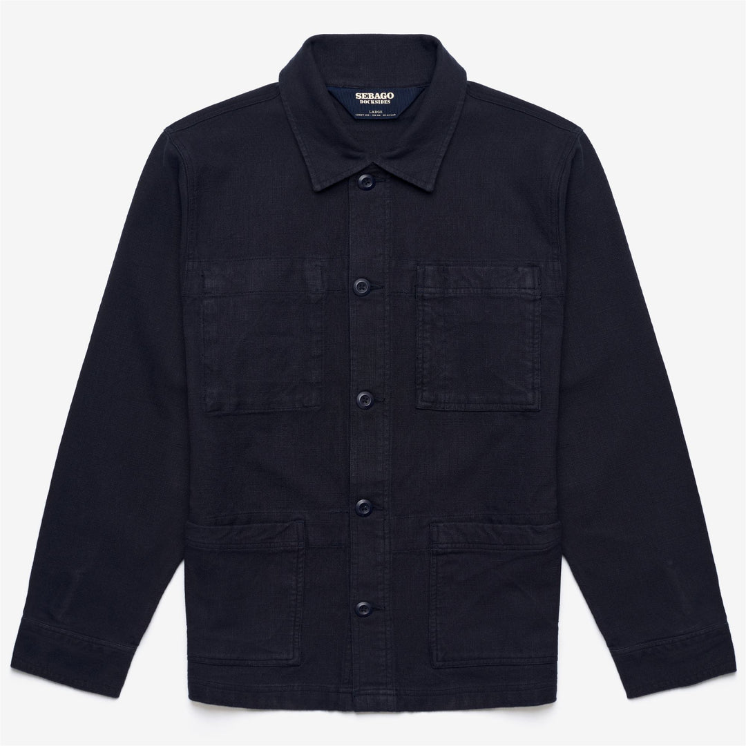 Giacca Media Unisex da Yachting Blu Marino in Cotone Morbido 01