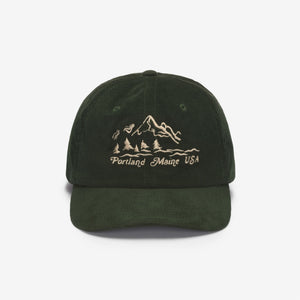 CONNOR CORDUROY - Headwear - Cap - Unisex - GREEN OLIVE MOUNTAIN