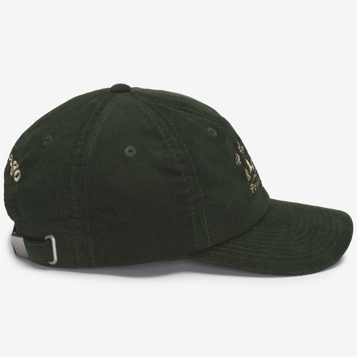 Olive green Unisex Corduroy Cap for Leisure Wear 4