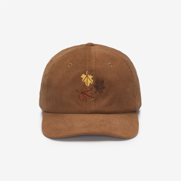Brown unisex Corduroy Cap for Leisure with Adjustable Strap 1
