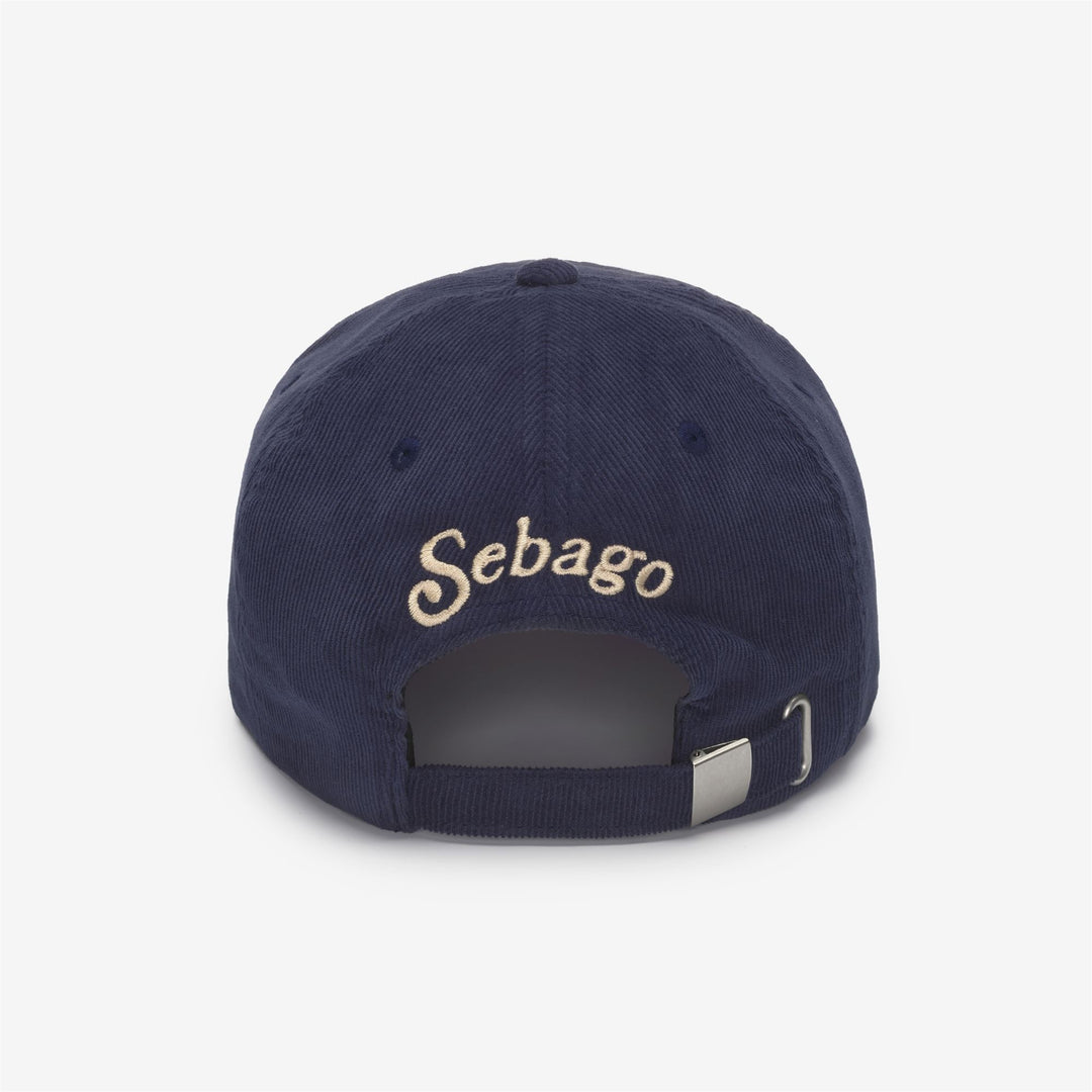 Navy Blue Unisex Corduroy Baseball Cap for Leisure Wear main