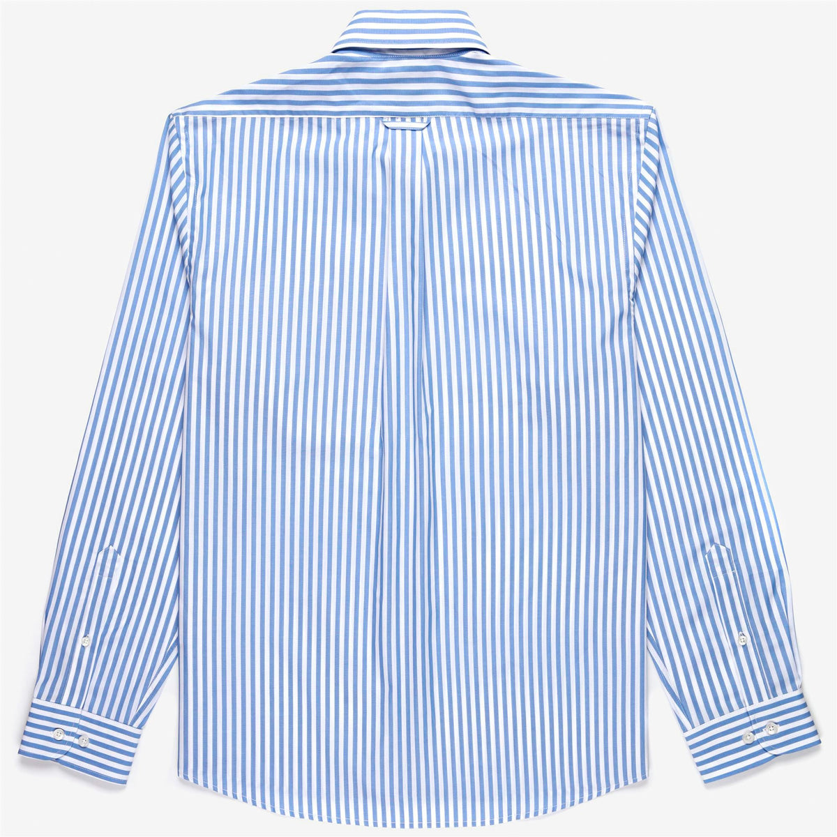 White Unisex Cotton Button-Down Shirt