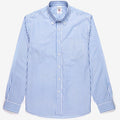 Shirts_UNISEX_OAKLAND_Button Down_WHITE-BLUE NAVY - Commercial 1