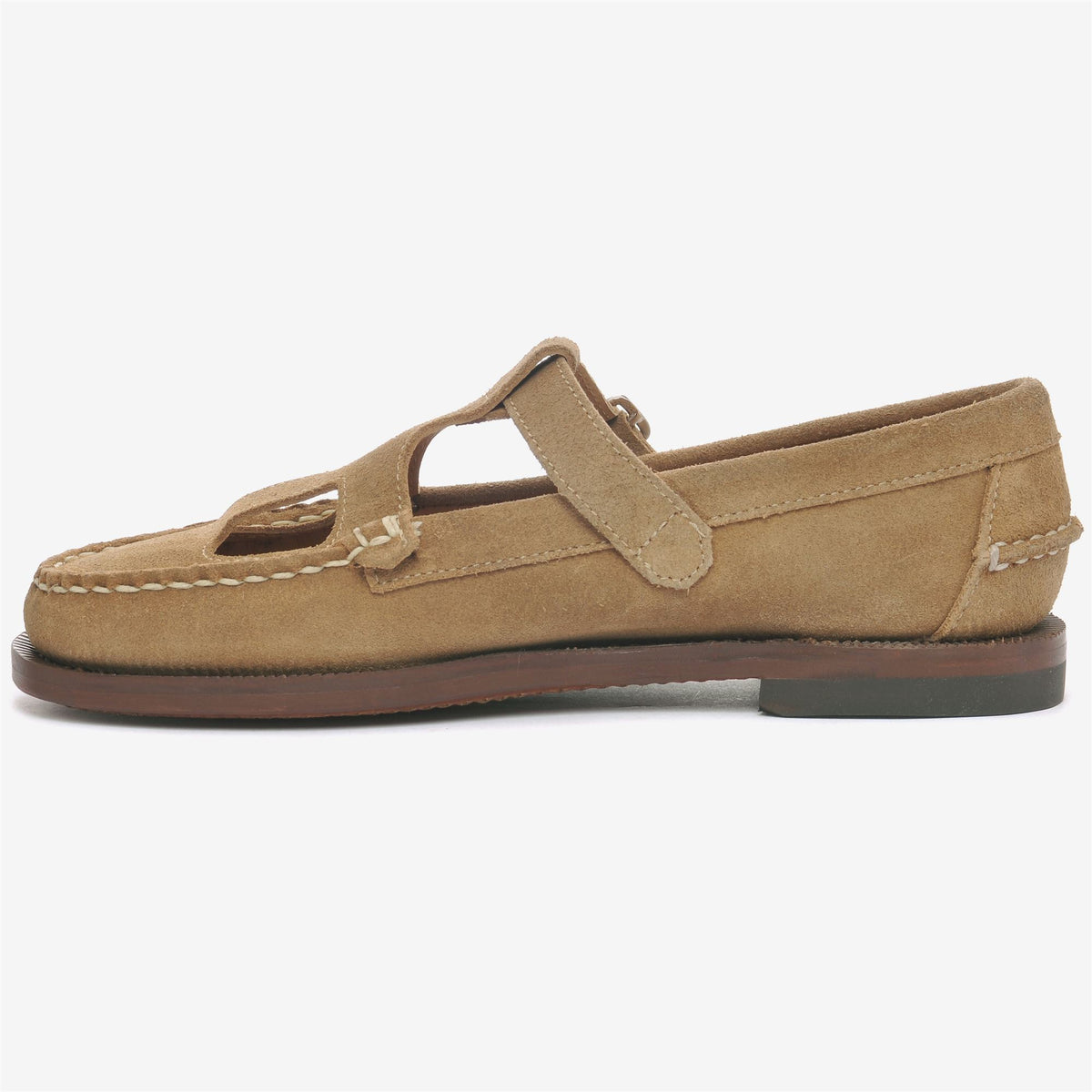 Beige Women's Suede Loafer
