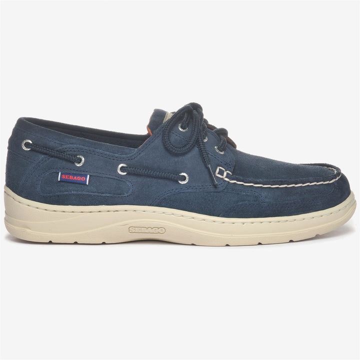 Violet Blue Men's Nautical Sneakers with High-Grip Sole 1