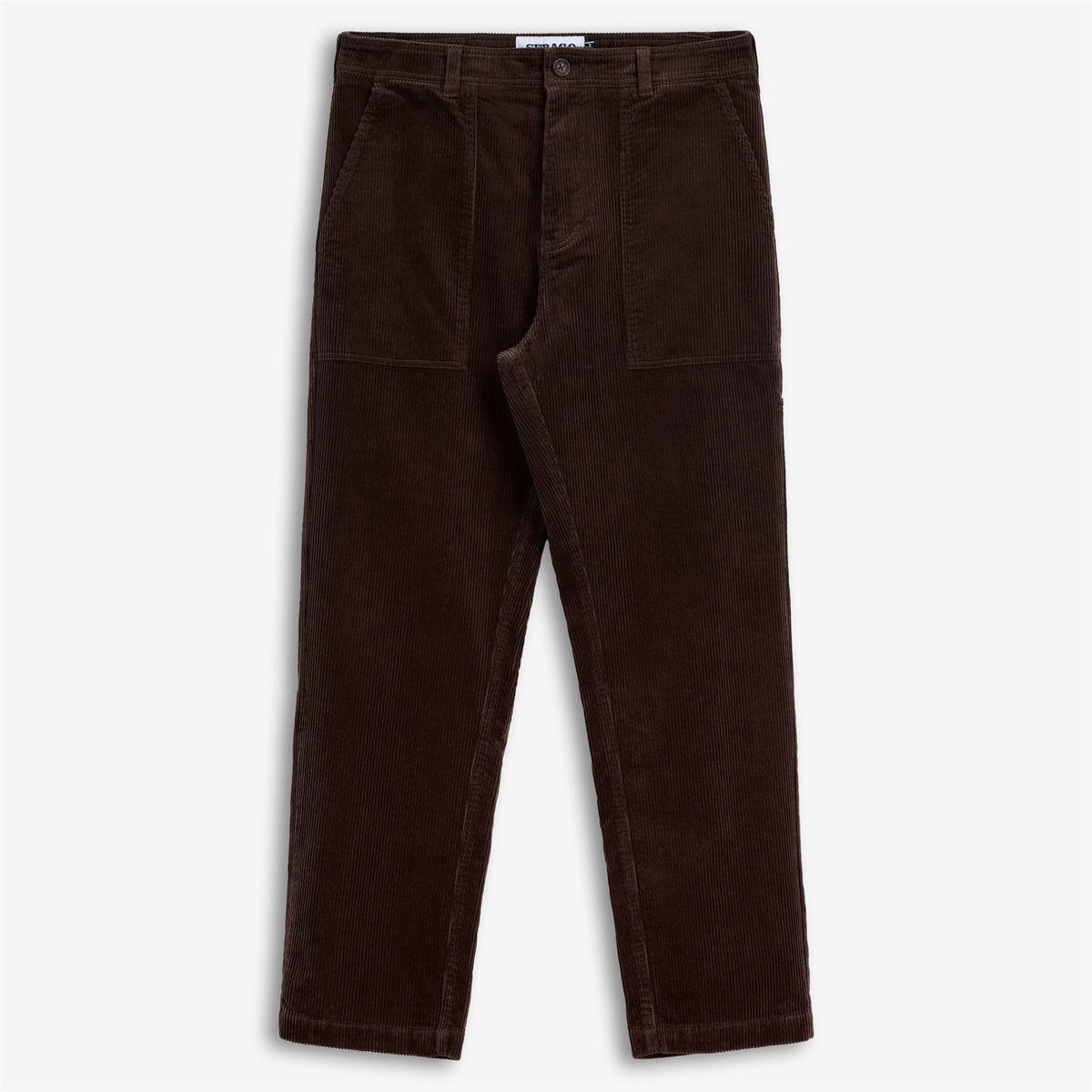 Brown Men's Corduroy Leisure Pant
