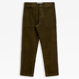 MILTON CORDUROY - Pants - Fatigue - Man - Green Miltary
