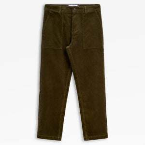 MILTON CORDUROY - Pants - Fatigue - Man - Green Miltary