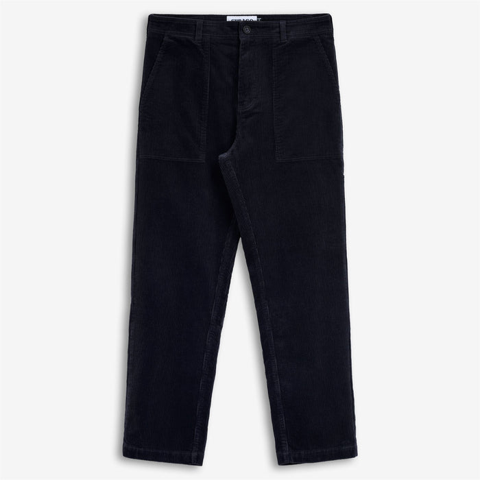 MILTON CORDUROY - Pants - Fatigue - Man - Blue Dk