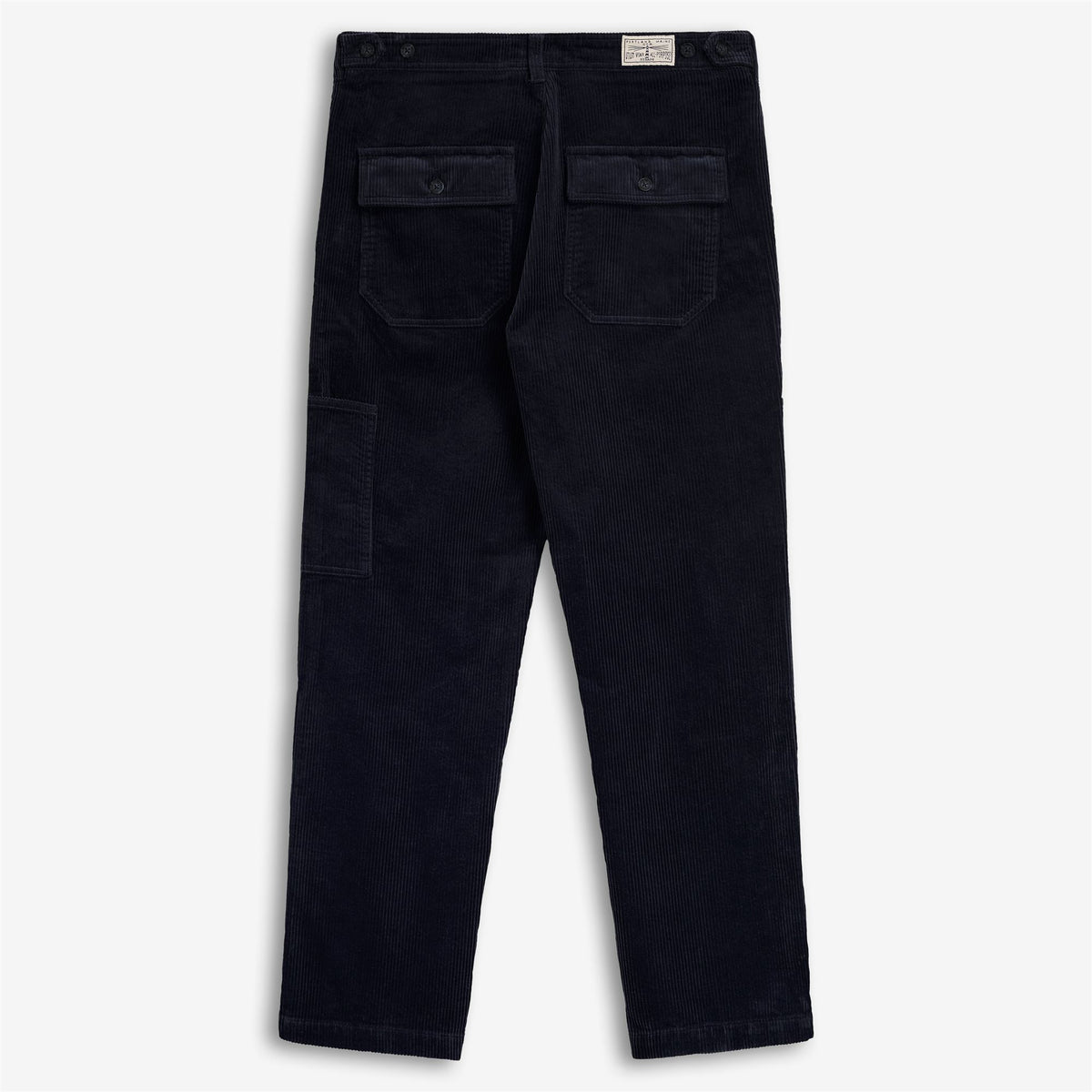 Blue Men's Corduroy Leisure Pant