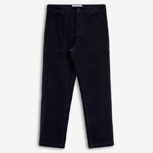 MILTON CORDUROY - Pants - Fatigue - Man - Blue Dk