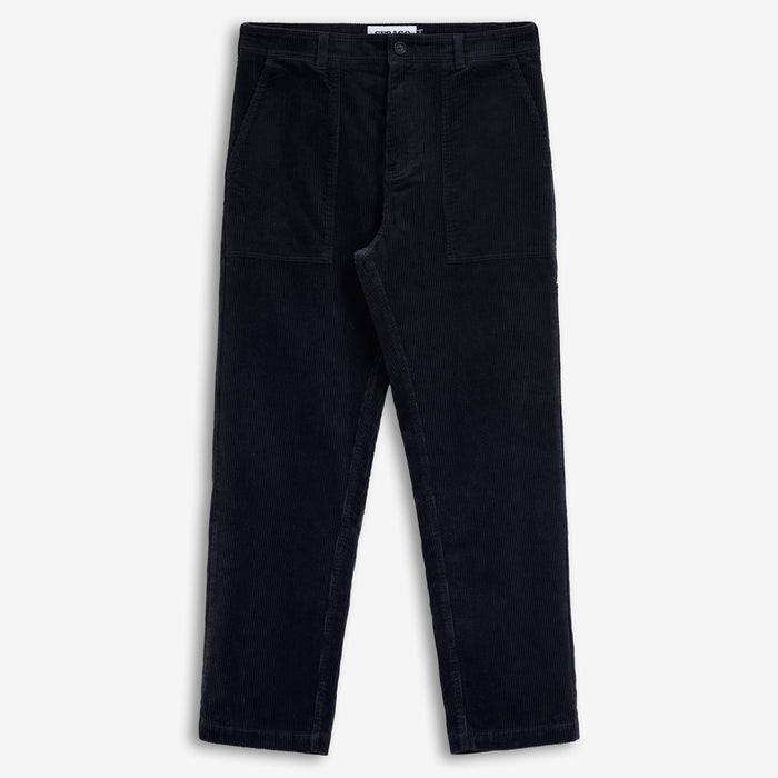 MILTON CORDUROY - Pants - Fatigue - Man - Blue Dk