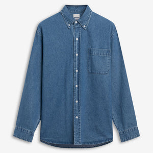 MERCER 8OZ DENIM - Shirts - Casual - Unisex - Blue Indigo
