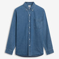 Shirts_Unisex_MERCER 8OZ DENIM_Casual_Blue Indigo - Commercial 1