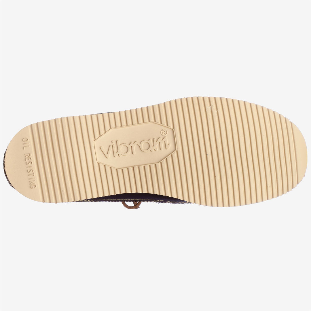 Moc Man MIWAK Mid Cut BROWN-DKBROWN Dressed Front (jpg Rgb)	