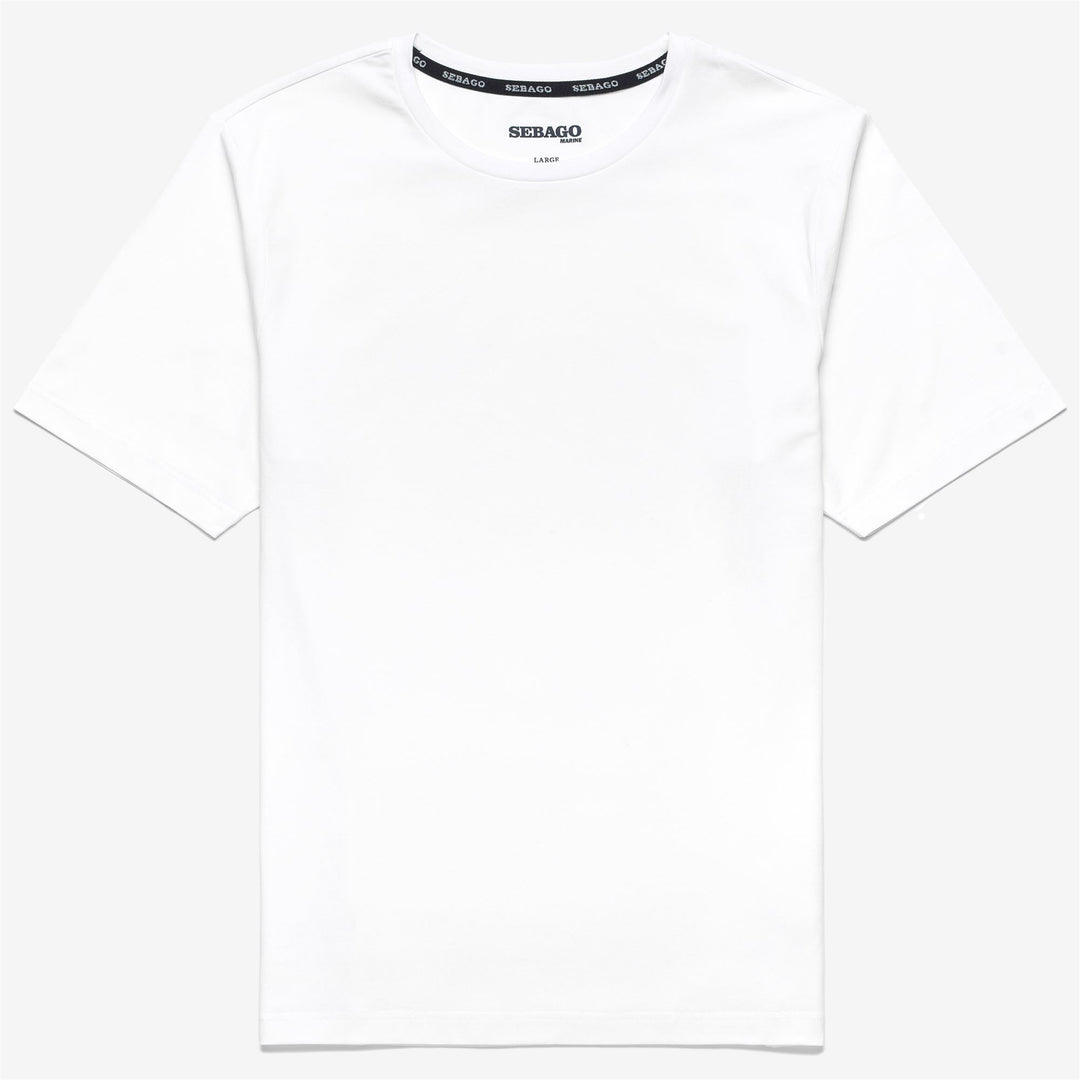 T-shirt de voile unisexe gris et blanc en coton extensible respirant main