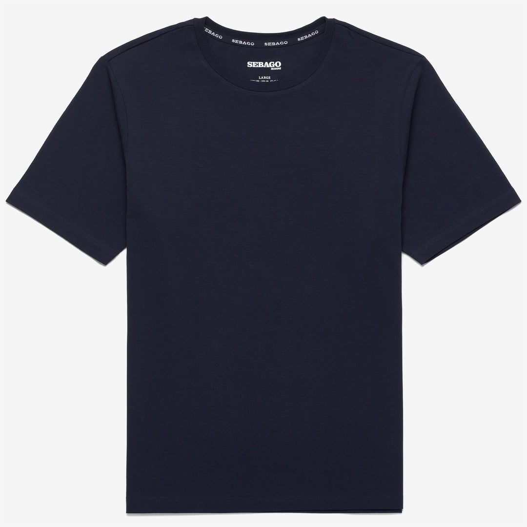 T-Shirt da Vela Unisex Blu Marino in Cotone Traspirante 01
