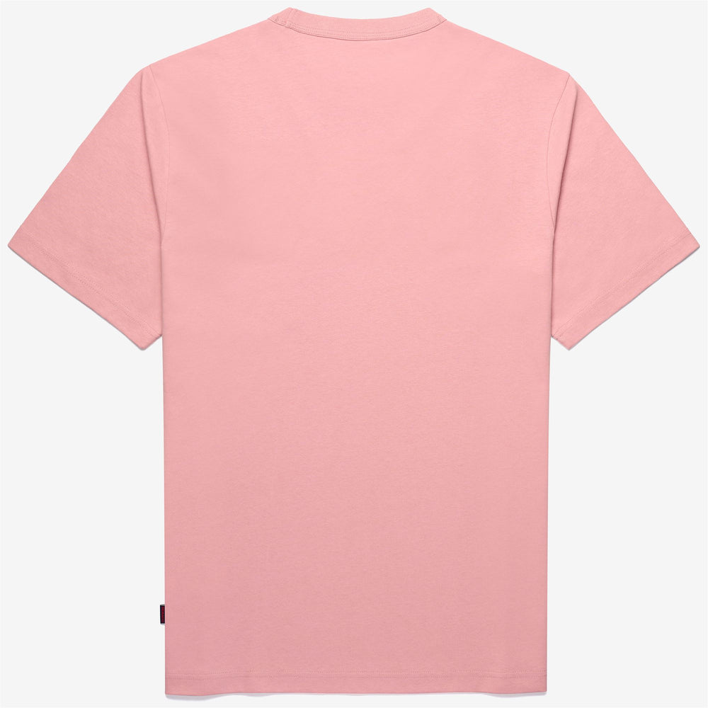 Camiseta de yate rosa y roja para hombre con estampado universitario clásico 02