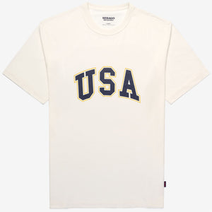 DANFORTH - T-Shirts & Top - T-Shirt - Man - WHITE NATURAL USA