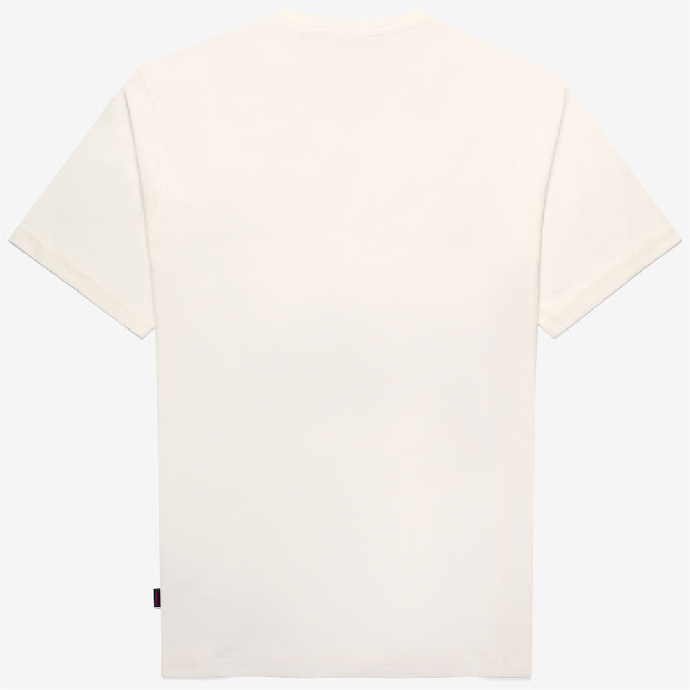 Naturweißes Herren Yachting T-Shirt mit klassischem College-Print 02