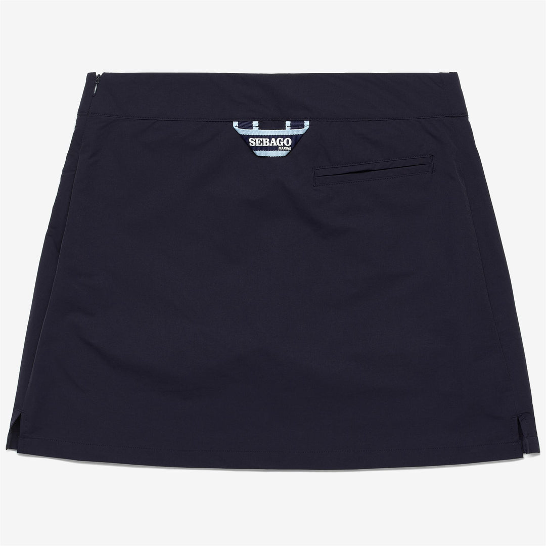 Gonna da Vela Donna Blu Marino con Comodi Pantaloni Interni main