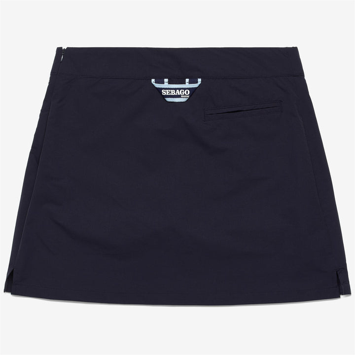 Gonna da Vela Donna Blu Marino con Comodi Pantaloni Interni 2