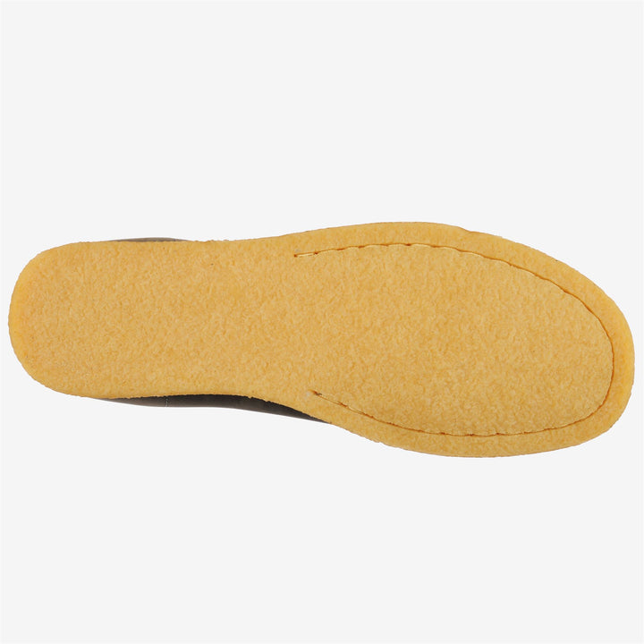 Moschusgraue Herren Leder Mid Cut Mokassins für die Freizeit 2