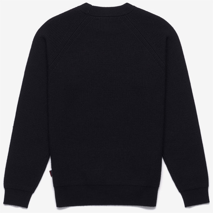 Marine Blue Unisex Yachting Knitwear Jumper in Merino Wool 2