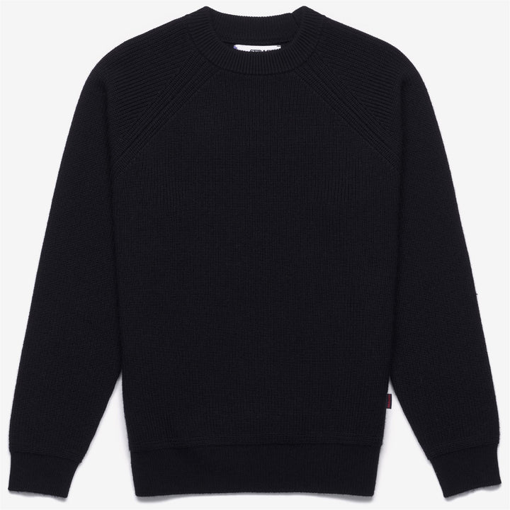 Marine Blue Unisex Yachting Knitwear Jumper in Merino Wool 1