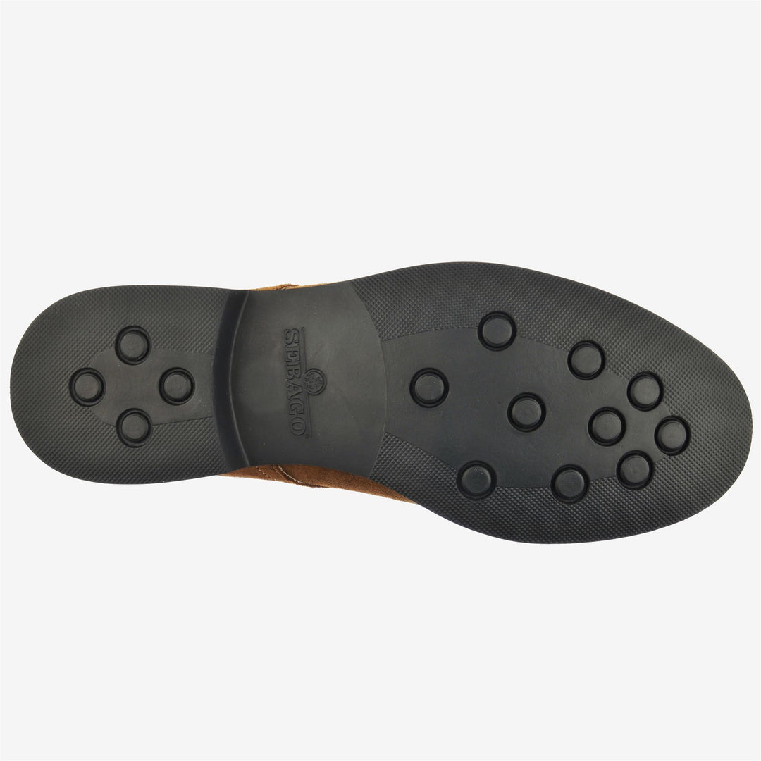 Stivali Ankle Lacciati Uomo Marrone Cognac per Tempo Libero main