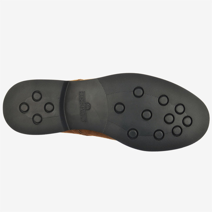 Stivali Ankle Lacciati Uomo Marrone Cognac per Tempo Libero 2