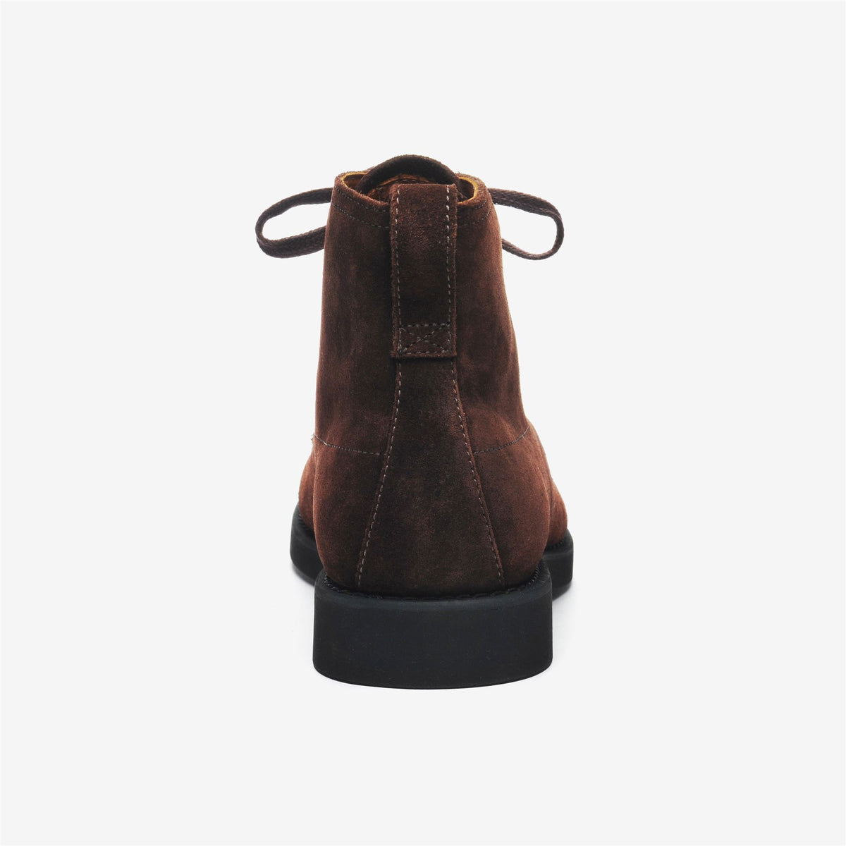 Brown Men's Suede Lace-Up Boot