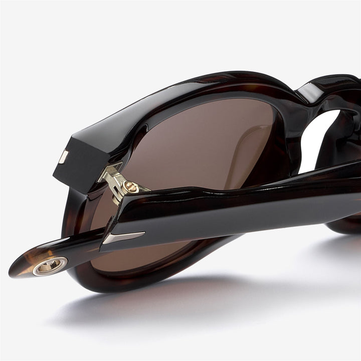 Grey Unisex Functional Sunglasses with Classic Round Shape 4