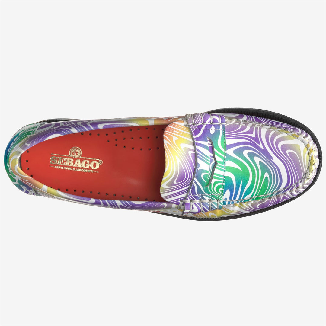 Multi Grey Women's Leather Business Moccasins main