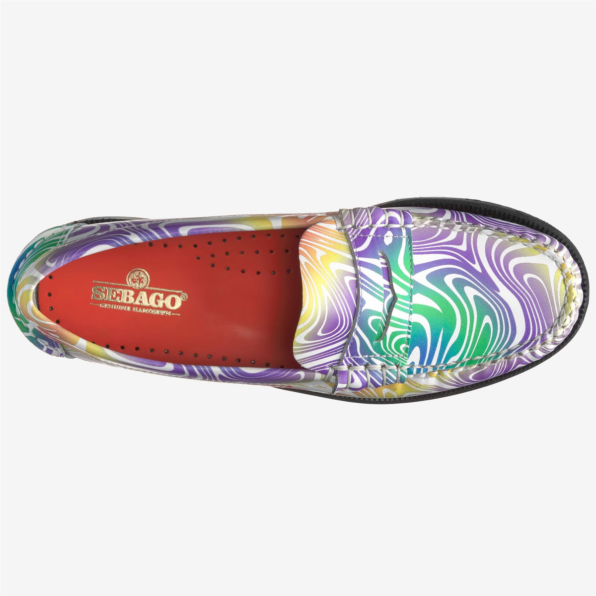 White Women's Printed Loafer