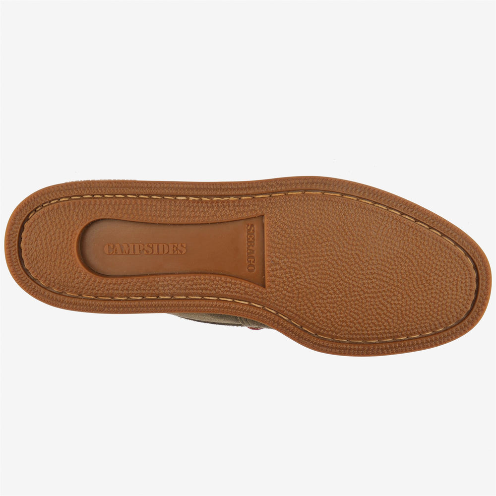 Grey Men's Suede Moccasins with Non-Slip Sole 02