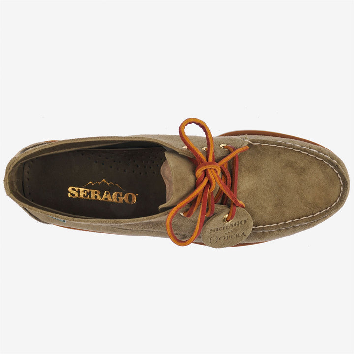 Grey Men's Suede Moccasins with Non-Slip Sole 4