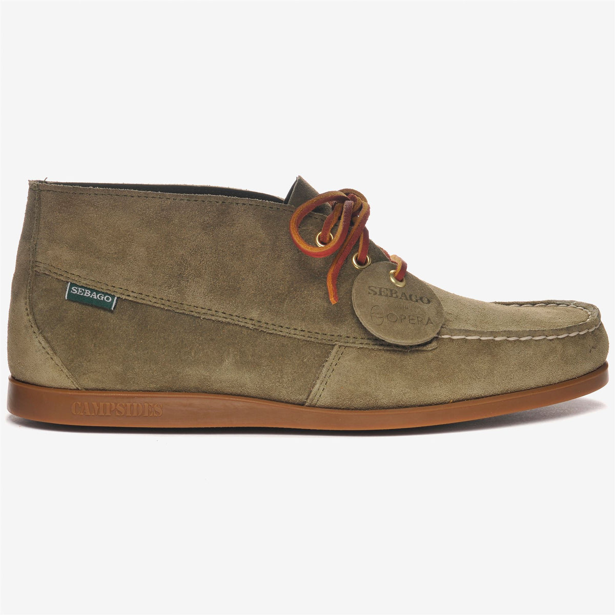 Grey Men's Suede Moccasin