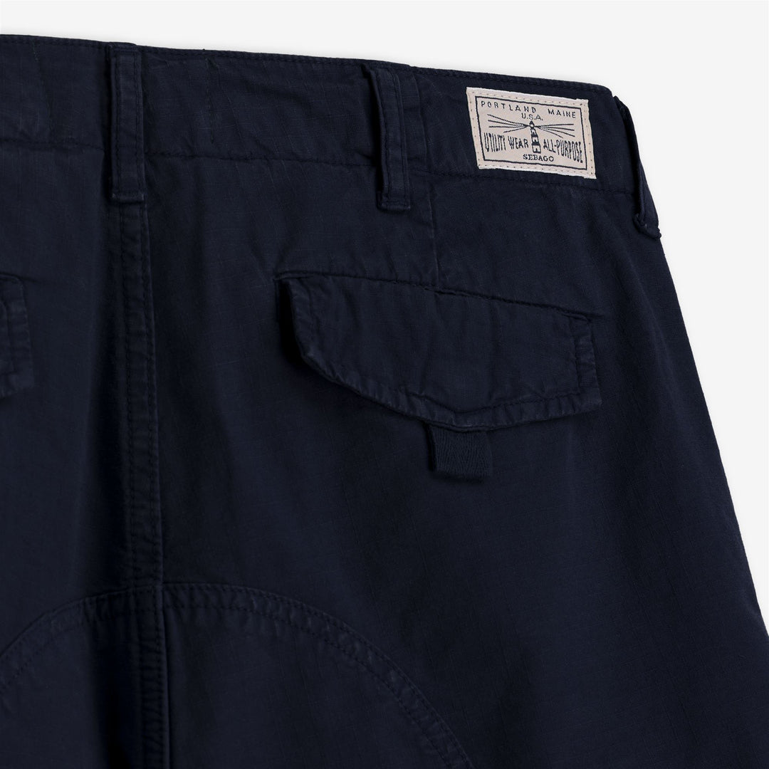 Marine Blue Men's Cargo Yachting Shorts for Summer Activities main